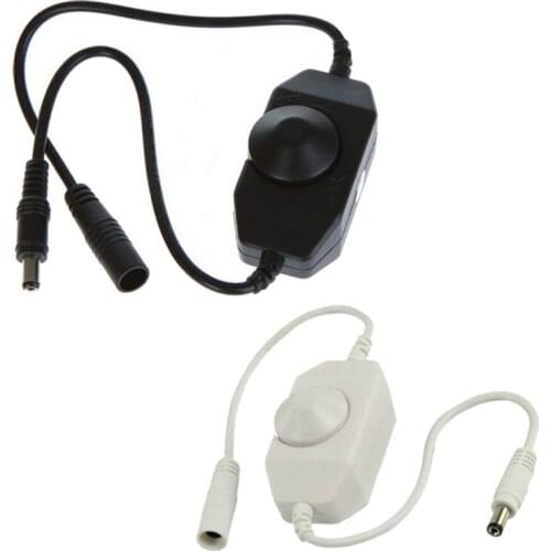 12V / 24V 6A LED Dimmer Controller Adjust brightness for easy Color Clear