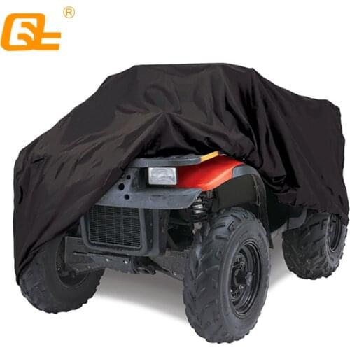 190T atv cover Universal outdoor Waterproof Dustproof silver black blue L XL for ATV vehicle scooter motorbike Quad Bike