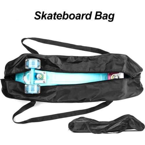 22Inches Skateboard Scooter Bag Hand-held Waterproof Dust-proof 4-wheel Longboard Storage Bag Portable Sport Skateboard Suuplies