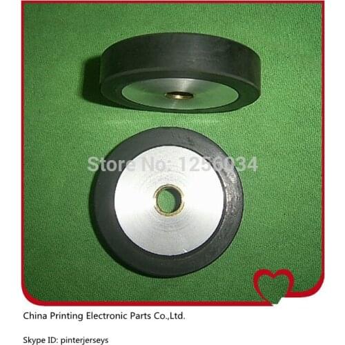 6 Pieces SM74/PM74 accessories 48*8mm, pick up roller 66.891.020F transport rollers, offset printing machine parts rubber wheell