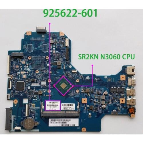 925622-601 925622-001 16897-3 448.0C804.0031 UMA w N3060 CPU for HP 17 17-BS Series NoteBook PC Laptop Motherboard Tested