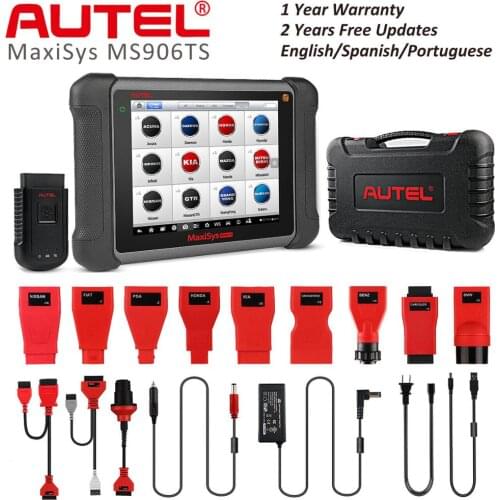 Autel MaxiSys MS906TS TPMS Programming Auto Diagnostic Tool, AUTEL OBD2 Scanner ECU Coding OE-level Car Repair Device
