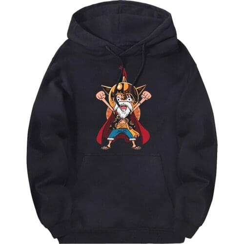 One Piece Cartoon Mens Sweatshirts Hooded 2020 Winter Tracksuits Fashion Clothing Long Sleeve Hoodies White Supoleron Hombre