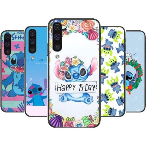 Cool Black Stitch Phone cover hull For SamSung Galaxy S8 S9 S10E S20 S21 S5 S30 Plus S20 fe 5G Lite Ultra black soft case