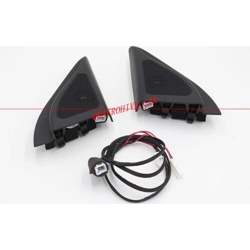 QDAEROHIVE car speakers tweeter car-styling Audio trumpet head speaker triangle speakers tweeter forHyundai ix25 CRETA 12-18