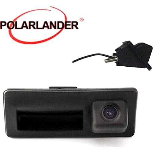 For Audi A6L 2011 Q7 11/12 Reversing Parking AssistCamera CCD Rear View Trunk Handle Camera