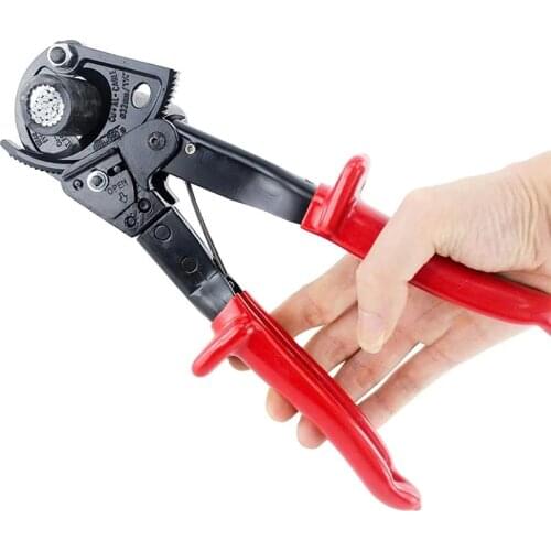 Hs-325a ratchet cabl cutter Ratchet cable scissors household utility German design 240 mm2