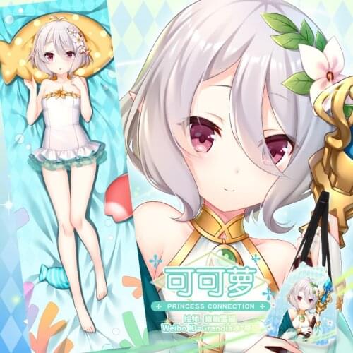 Anime Game Princess Connect! Re:Dive Kokkoro Dakimakura Hugging Body Pillow Case Otaku Male Pillow Cushion Cover Decor Gifts SM