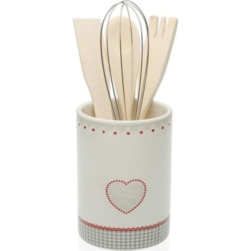 Pot for Kitchen Utensils KAMIRA Ceramic