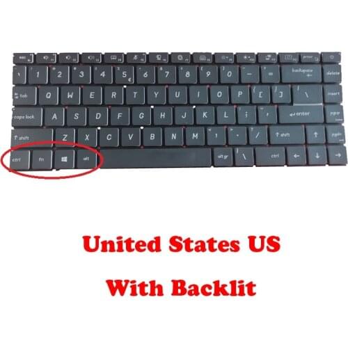 Laptop US Backlit Keyboard For MSI Prestige 15 10th P15 Prestige 15 A10SC MS-16S3 Modern 15 10th 15 A10RAS A10RBS English US