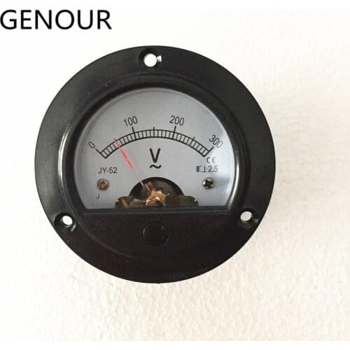 Round panel meters for EC2500 and EC3500 gasoline generator parts voltmeter voltage meter circle shape 0-300V