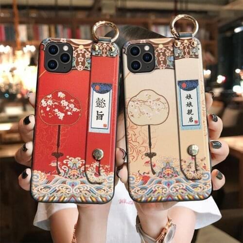 Emboss Phone Case for iPhone X XS XR 11 12 13 Pro MAX 7 8 Plus Soft Back Cover for Samsung Capa Retro style Elegant Matte Coque