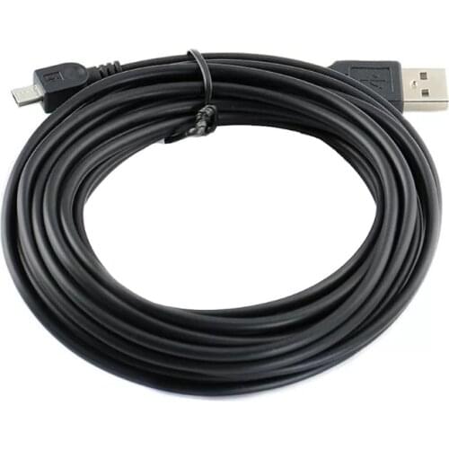 2021 New 5m Micro USB Charging Cable Charger Cord for Mobile Phone Power Bank DVR Tablet