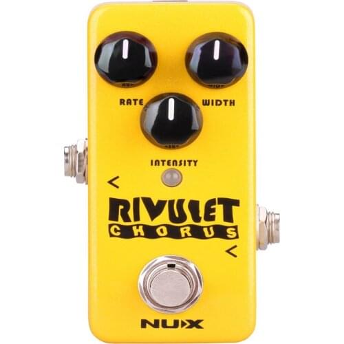 NUX NCH-2 Rivulet Chorus Guitar Effect Pedal Buffered True Bypass Supports USB Musical Instruments Effects Guitar Accessories