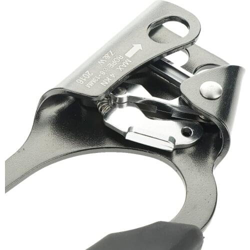 Rock Tree Climbing Left/Right Hand Ascender Equipment For 8-13mm Rope