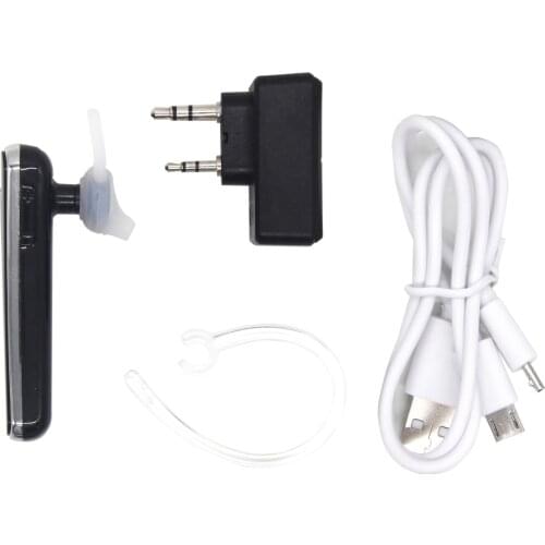 Baofeng Walkie Talkie Headset PTT Wireless Bluetooth Earphone for Two way Radio K Port Wireless headphone for UV 5R 82 8W 888s