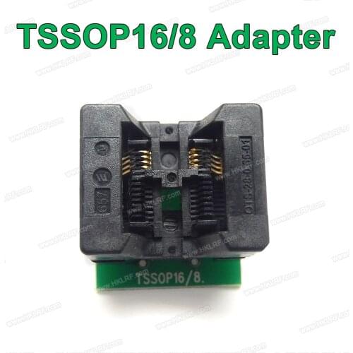 TSSOP16/8 to DIP8 Programmer Converter Adapter Socket OTS-28-0.65-01 For RT809H TL866II PLUS