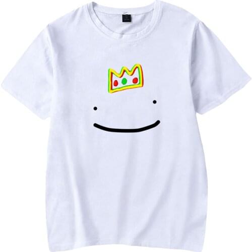 Ranboo 2D Summer Harajuku Mens T-shirts Short Sleeves Mens Street Wear Clothing
