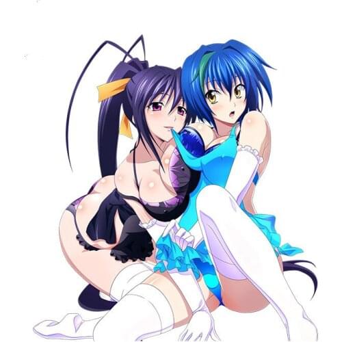 Sexy Beauty Stickers Himejima Akeno Rias Gremory Refrigerator Motorcycle Car Trunk Wall Mobile Phone Car Sticker Accessories