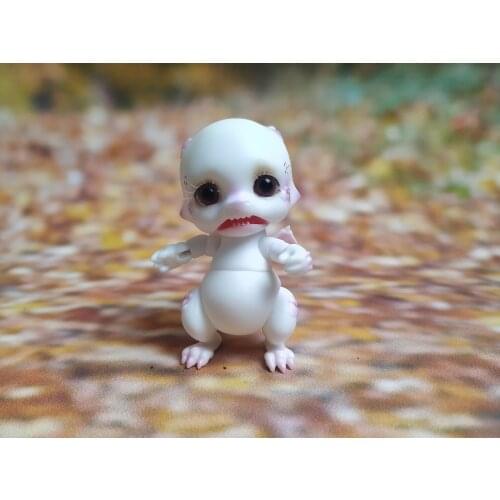 BJD Doll 1/8doll Purple Dragon Joint Doll Free Eyes