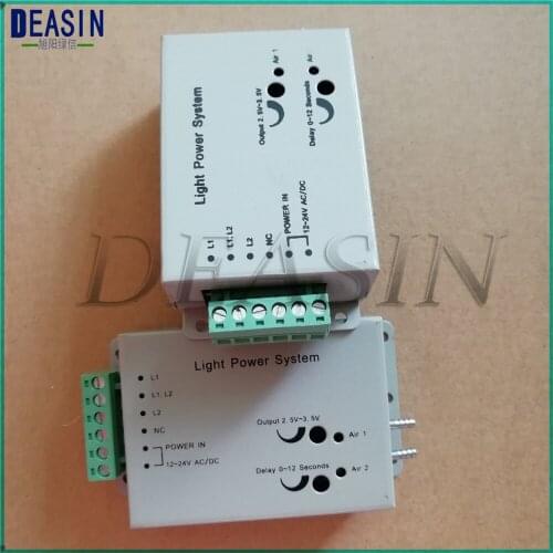 Dental Dental Fiber Optic Handpiece Light Power control box 2 PCS