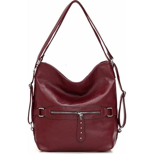 Bags Handbags Women Famous Brands 2019 Top-handle Bags Women Soft Leather Shoulder Bag Tote Sac A Main Ladies Hand Bag Women New