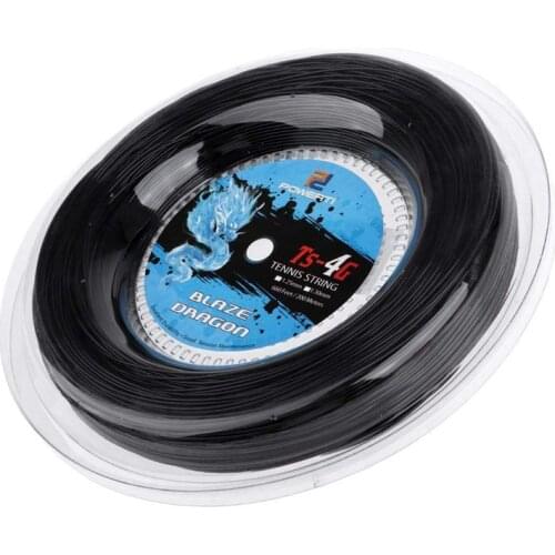 Powerti Tennis String 4G Polyester Training Racket String 200M Reel Gym Sport