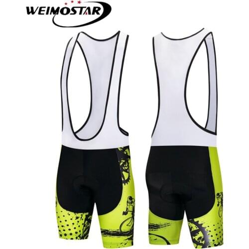 Cycling Bib Shorts Quick Dry Breathable Downhill DH MTB Shorts Mountain Road Bike Shorts Bicycle Clothing Men Tight Shorts