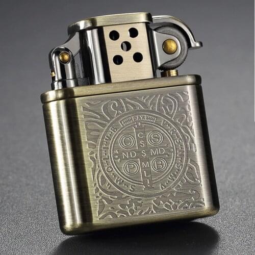 ZORRO Vintage Metal Lighter Constantine Kerosene Lighters Copper Oil gasoline Cigarette Lighter Antique collection Mens LIGHTER