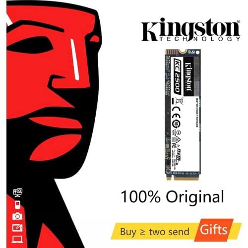 New Kingston KC2500 M.2 SSD 250GB 500GB Internal Solid State Drives M2 NVMe PCIe 3.0x4 Laptop Desktop SSD 1TB 2TB