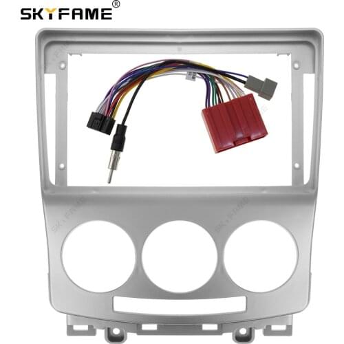 SKYFAME Car Frame Cable For MAZDA 5 MAZDA5 Premacy FORD I-MAX 2005-2010 Screen Dask Kit Fascia Frame