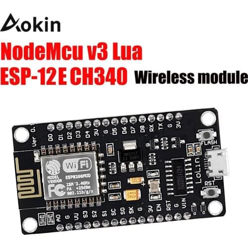 V3 Wireless module NodeMcu 4M bytes Lua WIFI Internet of Things development board based ESP8266 ESP-12E for arduino CH340