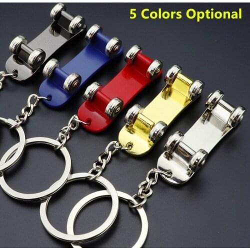 Car Skateboard Keychain New Scooter Removable Keyrings Advertising Promotional Gifts Keychain Key Holder Interior Accessories