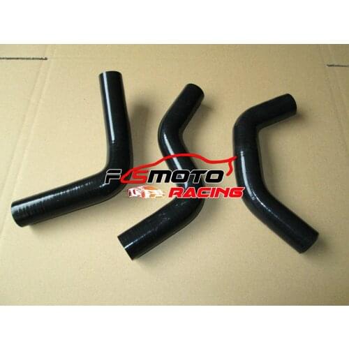 BLACK Silicone Radiator Hose For Suzuki Swift G13 GTI GA GL GLX GS GT L S Cultus Forsa II SF MK2/3 1.3L 1989-2004