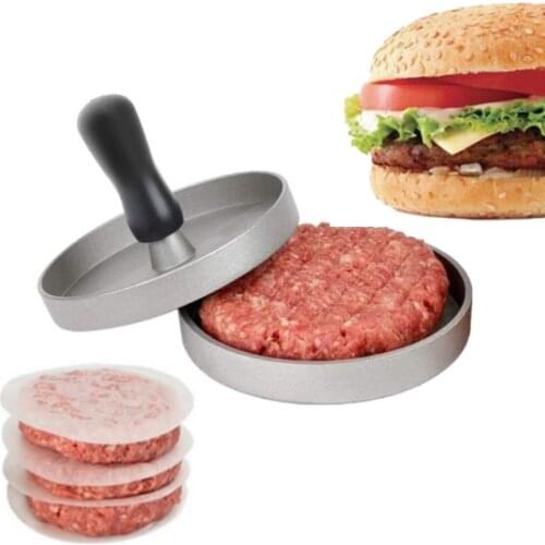 Aluminum Alloy Burger Meat Mold Round Hamburger Press Hamburger Meat Beef Grill Mould Burger Press Patty Maker Mold