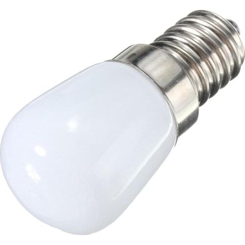 New 1.5W SES E14 2835 SMD Fridge Freezer LED Light Bulbs Mini Pygmy Lamp 220V Color:White Pack:1Pcs
