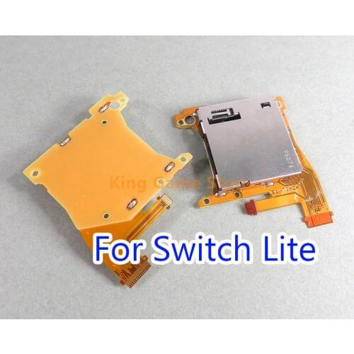 5pcs/lot Original For Nintend Switch lite Game Console Game Card slot with headset PCB motherboard For Switch Lite repair parts