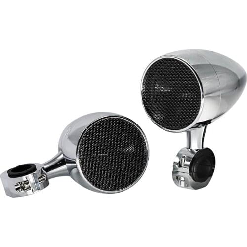 Waterproof Heavy Motorcycle Audio System ATV Stereo Bluetooth 5.0 Speakers USB AUX MP3