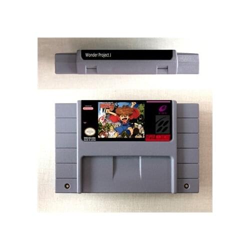 Wonder Project J - Mechanical Boy Pino - RPG Game Card US Version English Language Battery Save