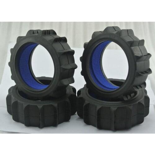 1/8 RC SCALE Off Road Buggy Beach/Snow Tires with Insert Foam(4pcs) For HPI KYOSHO OFNA LOSI HSP REDCAT HOBAO TRAXXA FS RACING