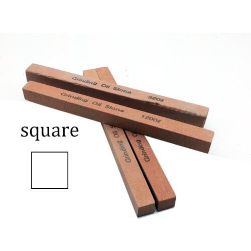 120#-1200# square oil stone strip Corundum Knife whetstone 150*12*12mm