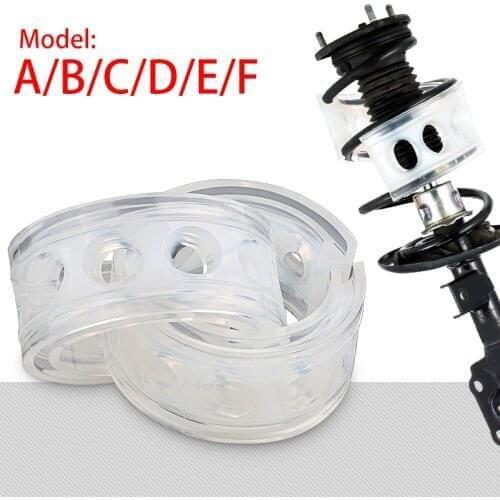 2Pcs Universal Car Shock Absorber Spring Bumper Power Auto Buffers A/B/C/D/E/F Type For Cars Cushion Suspension Buffers