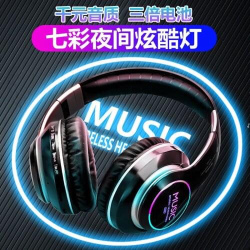 Active Noise Cancelling Headphones Wireless Over Ear Head-mounted Bluetooth Headsets Memory Foam Ear Cups For Travel Home Office