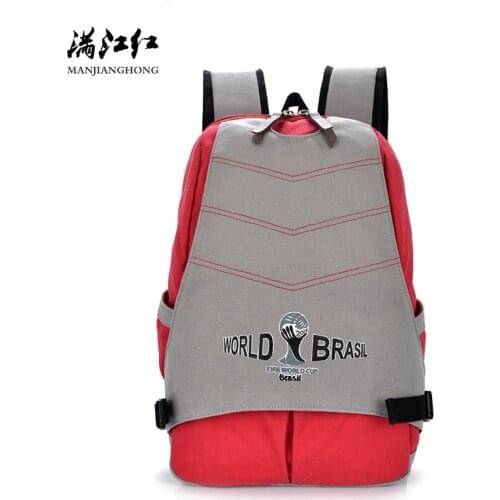 Fashion Printing Canvas School Backpack Women Patchwork Men Laptop Backpack 14 Inch Large Casual Male Travel Backpack Bags 1203