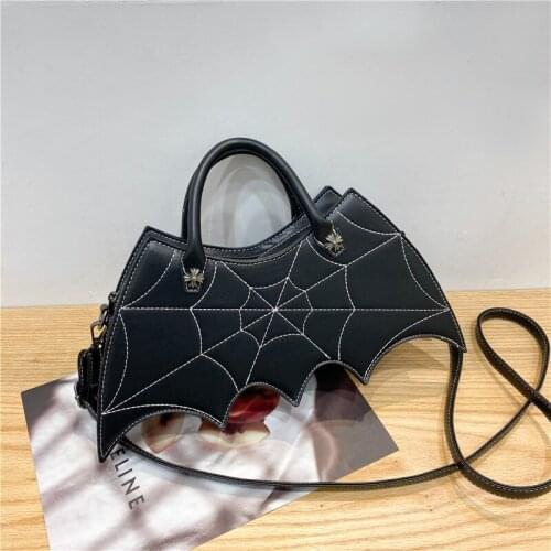 Fashion Brand Embroidery Womens Shoulder Bag Luxury Handbag Leather Crossbody Bag Designer Trapeze Bat Bag Female Purse Bolsas
