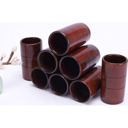10pcs boiled bamboo massage cupping set carbonized bamboo Traditional vacuum cupping Acupuncture Fire Therapy free shipping