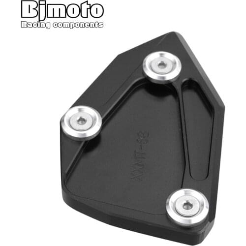 BJMOTO New Motorcycle Kickstand Foot Side Stand Enlarge Extension Pad Support Plate For BMW C600 SPORT K18 C650 GT K19 2012-2016