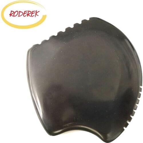 New Shape Black Bian Stone Guasha Board Gua Sha Massage Tools For Face And Neck