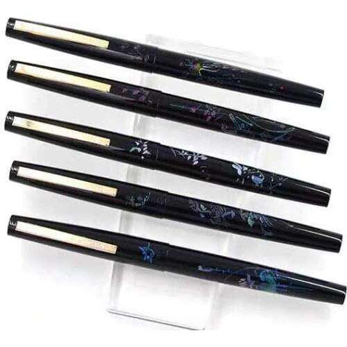 Old stock 1Pc Hero 343 Fountain Pen Plastic Ink Pen F Nib Aerometric Filler Business Stationery Office school Writing Gift