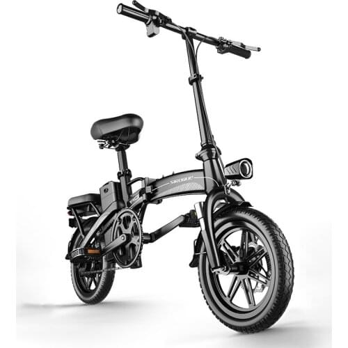 Electric Bicycle 400W Removable Lithium Battery 14inch 48V/30Ah